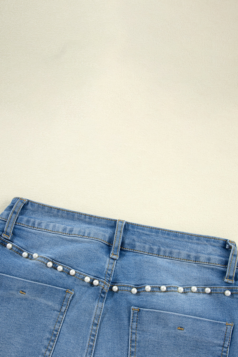 Lover girl pearl embellished jeans